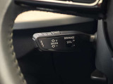 ACC(前車追従式クルーズコントロール)の操作レバーです。ハンドルを握ったままブラインドタッチで車速の設定や再発進が行える便利機能です。
