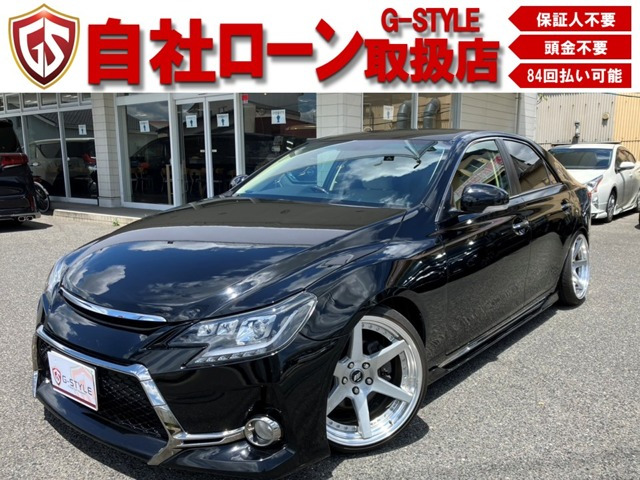 トヨタ マークX 2.5 プレミアム 社外エアサス・WORKジースト