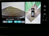 マルチビューカメラ付きで後退時も安心です。
