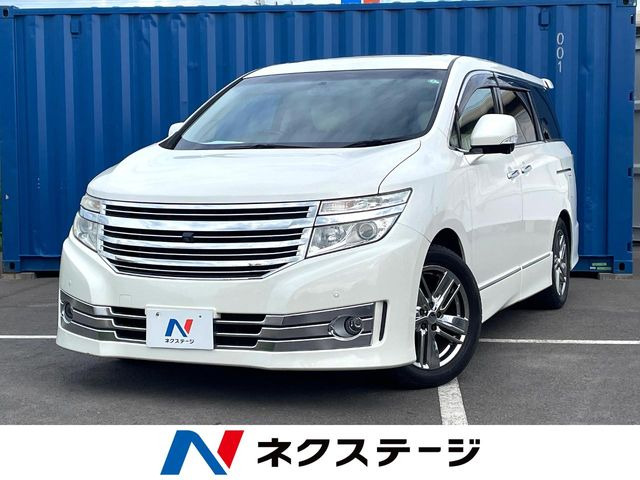 エルグランド3.5 ライダー白本革シート パワーシート