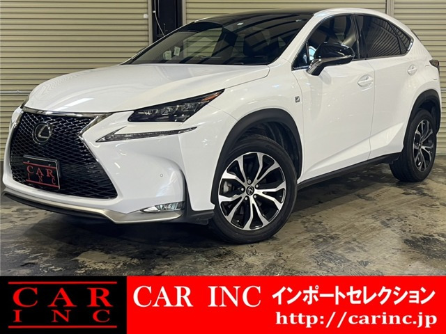 NX 200t Fスポーツ 4WD パノラマルーフ 黒革 純正18インチAW