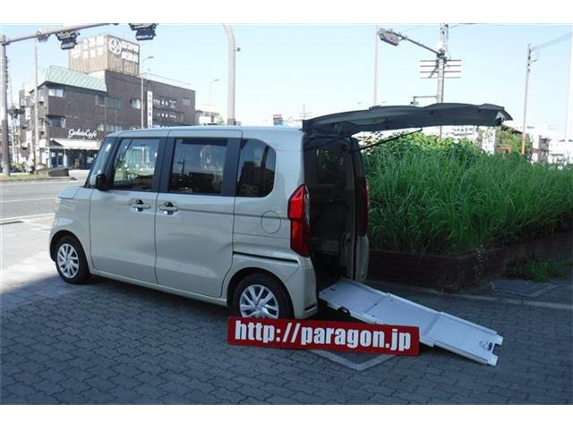N-BOX G スロープ L ホンダセンシング 車いす専用装備装着車 ナビTVBカメラETC