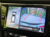 【アラウンドビューモニター】専用のカメラにより、上から見下ろしたような視点で360度クルマの周囲を確認することができます☆死角部分も確認しやすく、狭い場所での切り返しや駐車もスムーズに行えます。