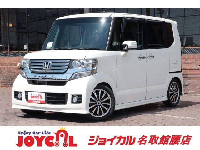 N-BOXカスタムG ターボ パッケージ走行距離無制限1年保証 車検整備付き