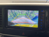 【バックカメラ】駐車時に後方がリアルタイム映像で確認できます。大型商業施設や立体駐車場での駐車時や、夜間のバック時に大活躍!運転スキルに関わらず、今や必須となった装備のひとつです!