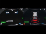 コーナーセンサーを車の前後に装備。障害物までの距離に応じて警告音を変えてお知らせ。縦列駐車時や駐車場・車庫などでの取り回しをサポートします。詳細は販売店スタッフまでおたずねください。