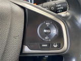 【レーダークルーズコントロール】自動で前の車との車間距離を一定に保ち、速度調整しながら走行します。高速道路のドライブで役立つ装備です。