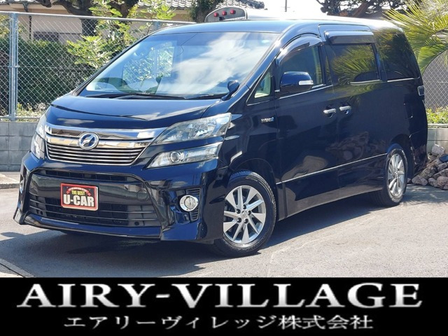 ヴェルファイアハイブリッド2.4 ZR 4WDユーザー買取/8型ナビ/後席モニター/両側P