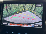【バックカメラ】駐車時に後方がリアルタイム映像で確認できます。大型商業施設や立体駐車場での駐車時や、夜間のバック時に大活躍!運転スキルに関わらず、今や必須となった装備のひとつです!