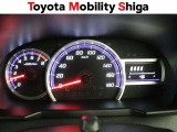 昼間でもくっきり見やすい、高質感メーターです。
