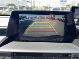 【 バックカメラ 】駐車が苦手な方でも映像で後方の安全確認もしっかり♪見えない死角の部分や距離感などモニター確認することが可能です!//