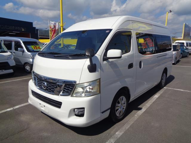 NV350キャラバン 2.5 DX スーパーロング ハイルーフ 低床 移動販売車