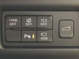 運転席回りのスイッチで安全装備のON/OFFも簡単に!