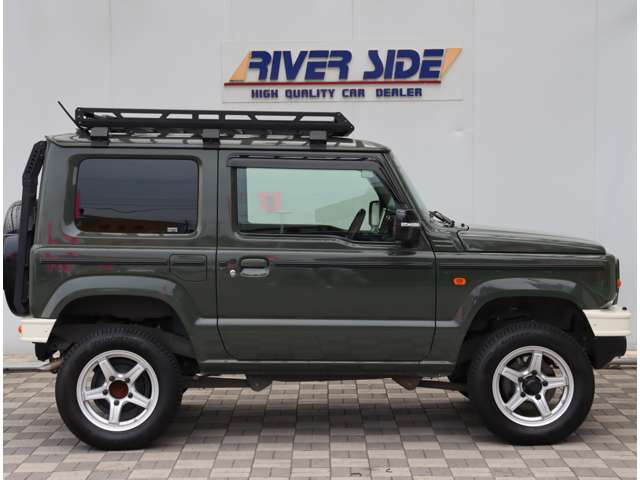 スズキ ジムニー XC 4WD DAMDtheROOTコンプリートルーフキャリア