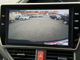 バックガイドモニターで、後方を確認しながら安心して駐車することができます。運転初心者も熟練者も必須の機能ですよ!