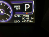 ODOメーターです。新車からの走行距離になります。