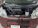 【エンジンルーム】エンジンの調子は良好です!ご納車前にはしっかりとオイル交換・その他油種類の点検補充をさせて頂きます。また、ガリバーでは修復歴のある車は販売いたしません。