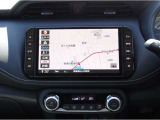 【ワイド画面で高画質のナビゲーションが運転をサポート】日産純正メモリーナビ