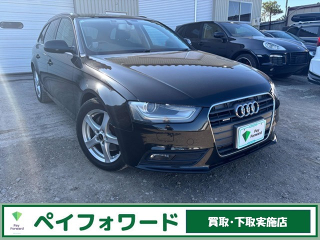 A4アバント 2.0 TFSI クワトロ 4WD 後期型 黒革 スマートキー Bluetooth