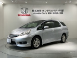 全国納車可 第三者機関証明書付 保証付 ナビ Rカメラ CD録音 BTオ-ディオDVD ドラレコ ETC HID VSA クルコン アルミ装備のフィットシャトルハイブリッド スマ-トセレクション入庫!