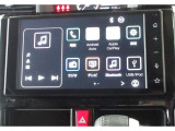 ディスプレイオーデイオ(フルセグTV・AM/FMチューナー・Biuetooth・USB入力)+オプションのナビが付いています。