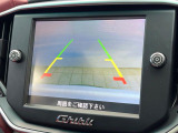 ●ガイドライン付きバックカメラ:不安な駐車もこれで安心!ガイドライン付きなので狭い箇所での駐車もラクラクです!