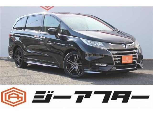 オデッセイ 2.4 アブソルート ホンダ センシング OP18AW後席モニター9型ナビTV両側電...