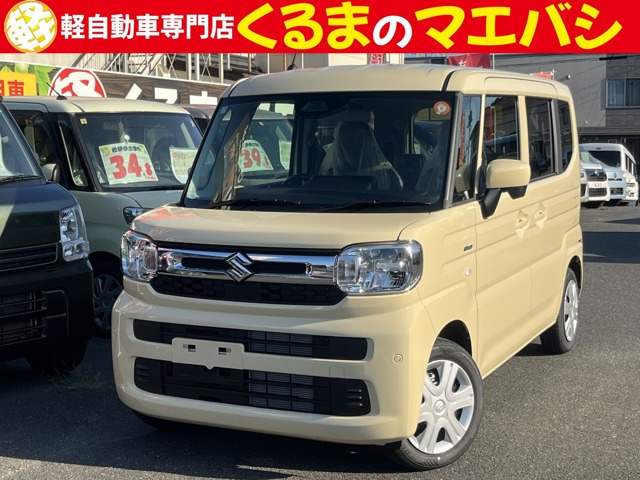 スペーシアハイブリッド(HYBRID) G 4WD届出済未使用車 衝突軽減ブレーキ 4WD