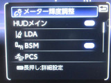 トヨタセーフティセンス、ブラインドスポットモニター付きです。