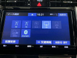 フルセグテレビ、DVD、CD、ブルートゥースオーディオなどが楽しめます。