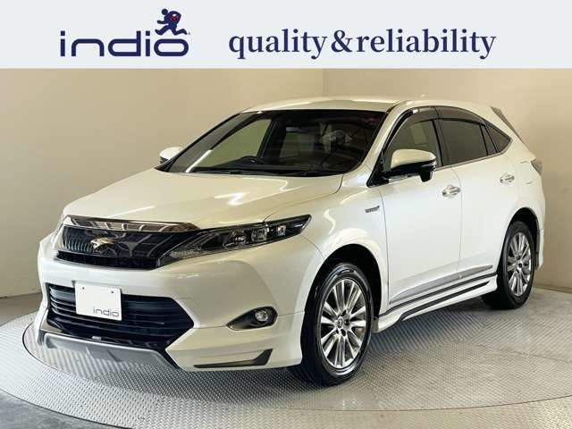 ハリアー 2.5 ハイブリッド E-Four プレミアム 4WD 衝突軽減 モデリスタ Bカメラ  純...