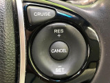 【クルーズコントロール】高速道路もラクラク走行。アクセルを離しても一定速度で走行ができ、長距離運転時の負担を軽減!加速・減速も簡単なスイッチ操作で調整できます。