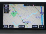 ナビゲーションを装備。タッチパネル式で使いやすく、お出かけもラクラクです。