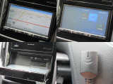 現在では必需品のナビが装備されています。オーディオはAM・FMラジオ・CD・DVD・Bluetooth・SDカード・AUX・フルセグTVが使えます。快適ドライブの強い味方です!