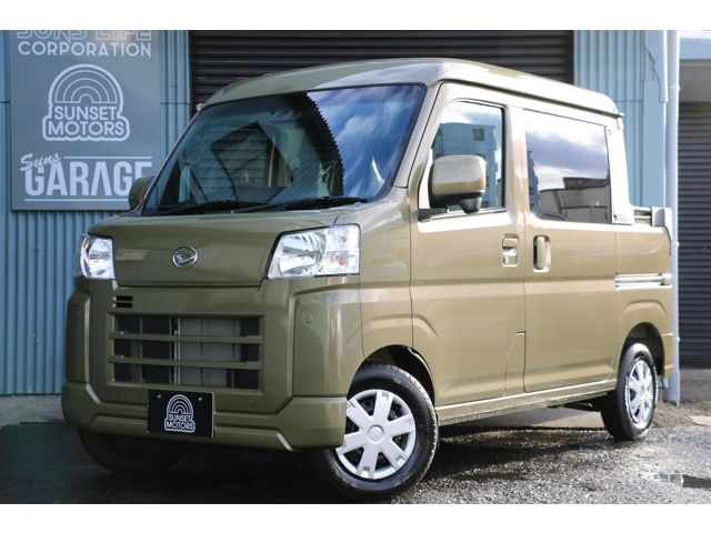 ハイゼットデッキバンG 4WD届出済み未使用車パートタイム4WD