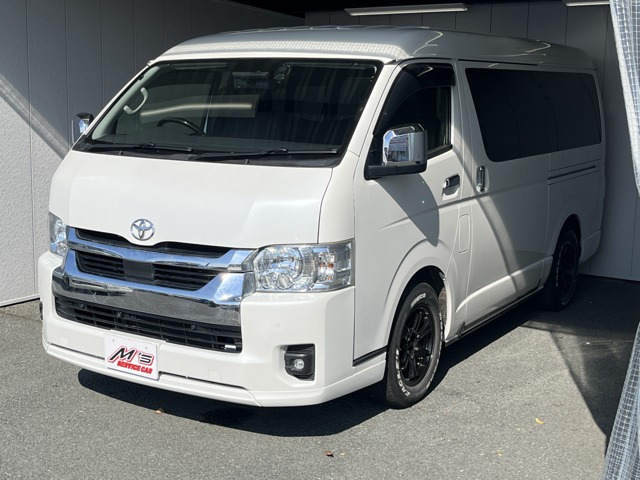 ハイエース2.7 GL ロング ミドルルーフ 4WDナビ フルセグ 全方位カメラ ETC