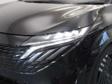 夜間走行の様々な局面に向けて、LEDヘッドランプで視認性をしっかり確保☆ハロゲンヘッドランプのおおよそ2倍の光量で、広範囲に明るくドライバーをサポートしてくれます。