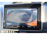 バックモニター付ですので、車庫入れも駐車もラクラクです。