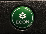 ★ECONスイッチ★ エコドライブを加速しよう!スイッチをONにすると、運転の仕方によるロスを抑え込み燃費をよくするようクルマが頑張ります(*^ー^*)燃費向上にチャレンジ♪