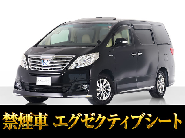 アルファードハイブリッド2.4 G Lパッケージ 4WDサンルーフ Pサウンドモデリスタエアロ 禁煙