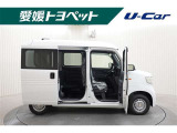 広い開口部で荷物の積み下ろしもラクラク♪