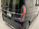 視認性がいいテールランプ。後続車にも存在をアピール。