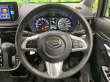 【ステアリングスイッチ】運転中、前方から目線をそらすことなく、オーディオ等の操作が可能な便利機能!安心&快適なドライブを演出してくれます♪