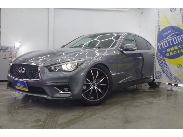 スカイライン3.5 350GT FOUR ハイブリッド タイプSP4WD/自社分割/事故無/ローダウン/純正ナビ/