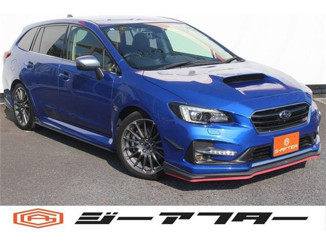 レヴォーグ 1.6 STI スポーツ アイサイト 4WD 後期型STIフルエアロ赤革シートヒータナビ
