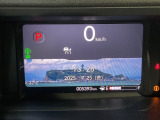 視認性の高いメーター回り。いろいろな情報も表示されます。