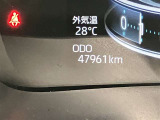 実走行距離です!メーターも確認しやすく視界も安定!