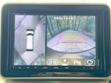 【全方位モニター用カメラ】専用のカメラにより、上から見下ろしたような視点で360度クルマの周囲を確認することができます☆死角部分も確認しやすく、狭い場所での切り返しや駐車もスムーズに行えます。