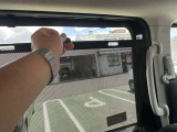 ハッチバックをあけると荷物を積めるスペースが♪