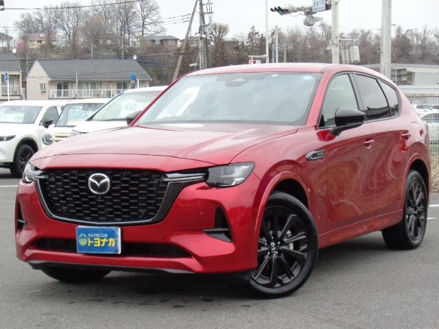 CX-60 3.3 XD ハイブリッド エクスクルーシブスポーツ ディーゼル 4WD 12.3インチナ...
